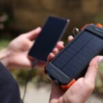 Portable Solar Phone Charger to Power Emergency Family Communications
