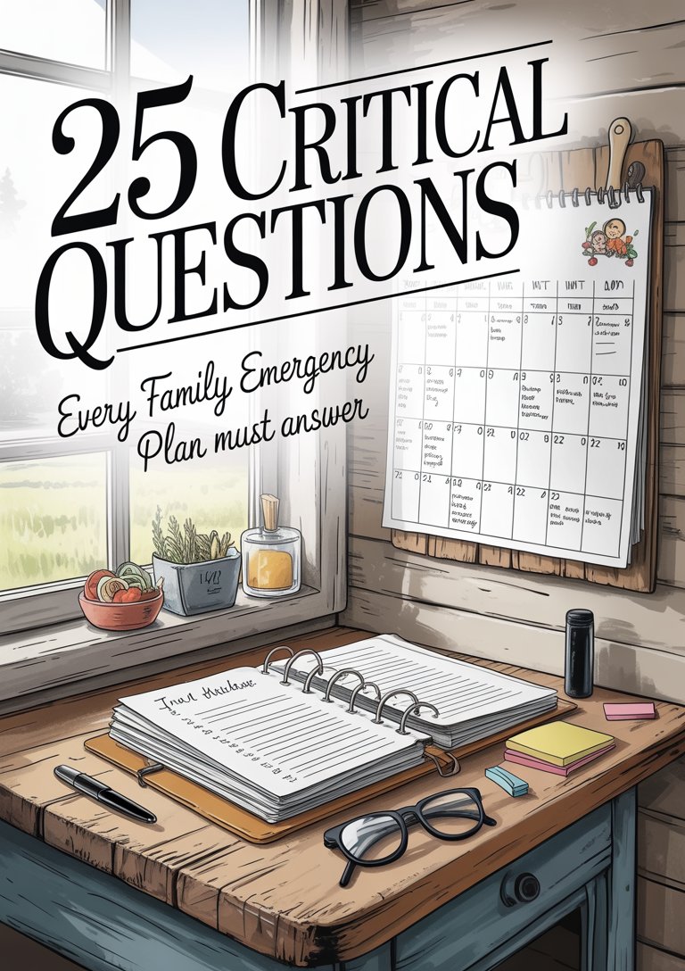family emergency plan questions