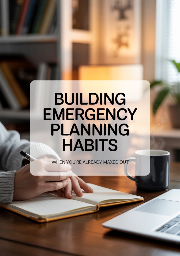 emergency planning habits stick