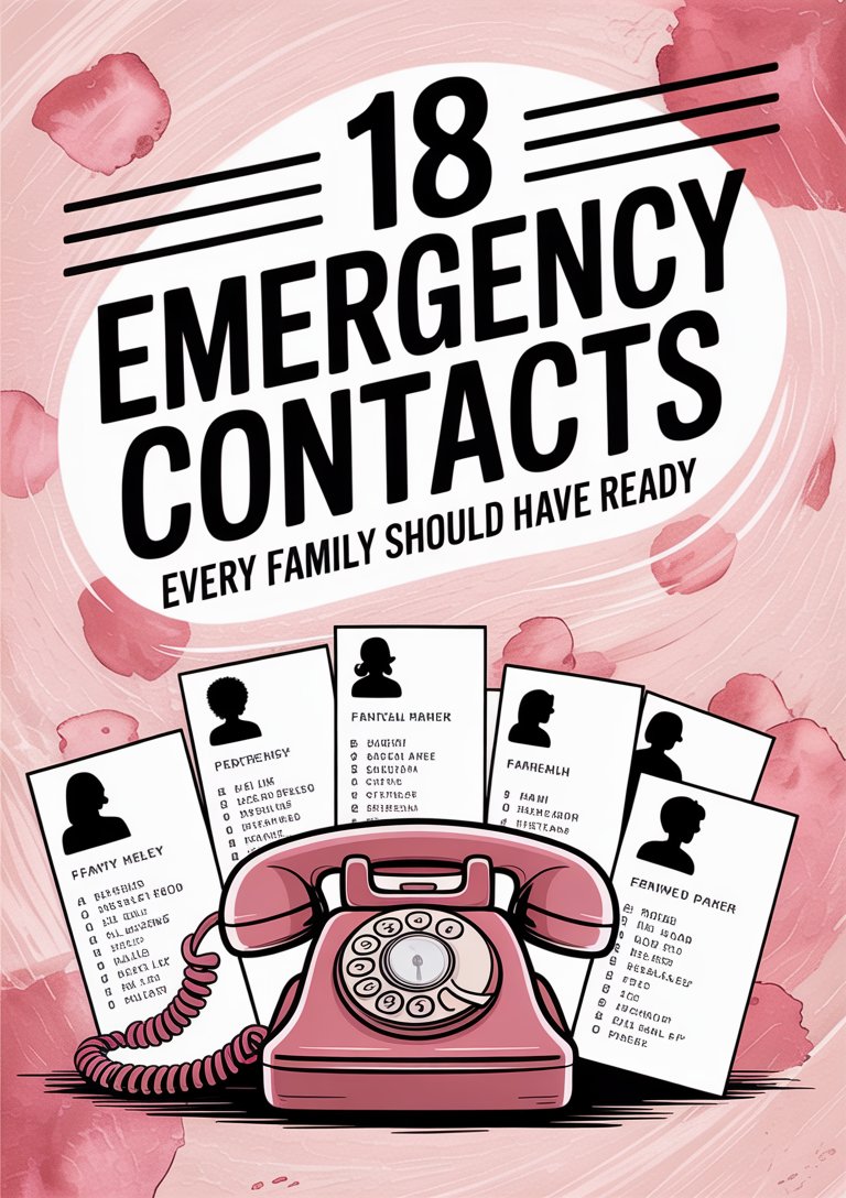 emergency contact list essential