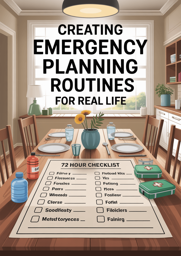 emergency planning routines real life