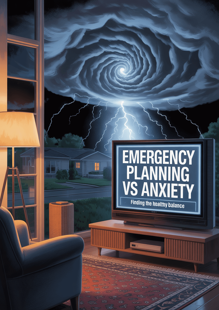 emergency planning anxiety balance