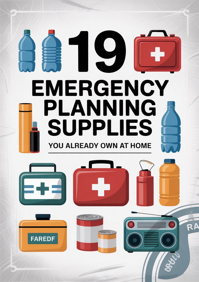 emergency supplies already own