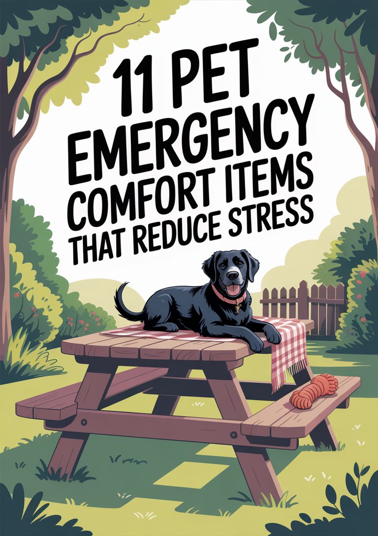 pet emergency comfort items