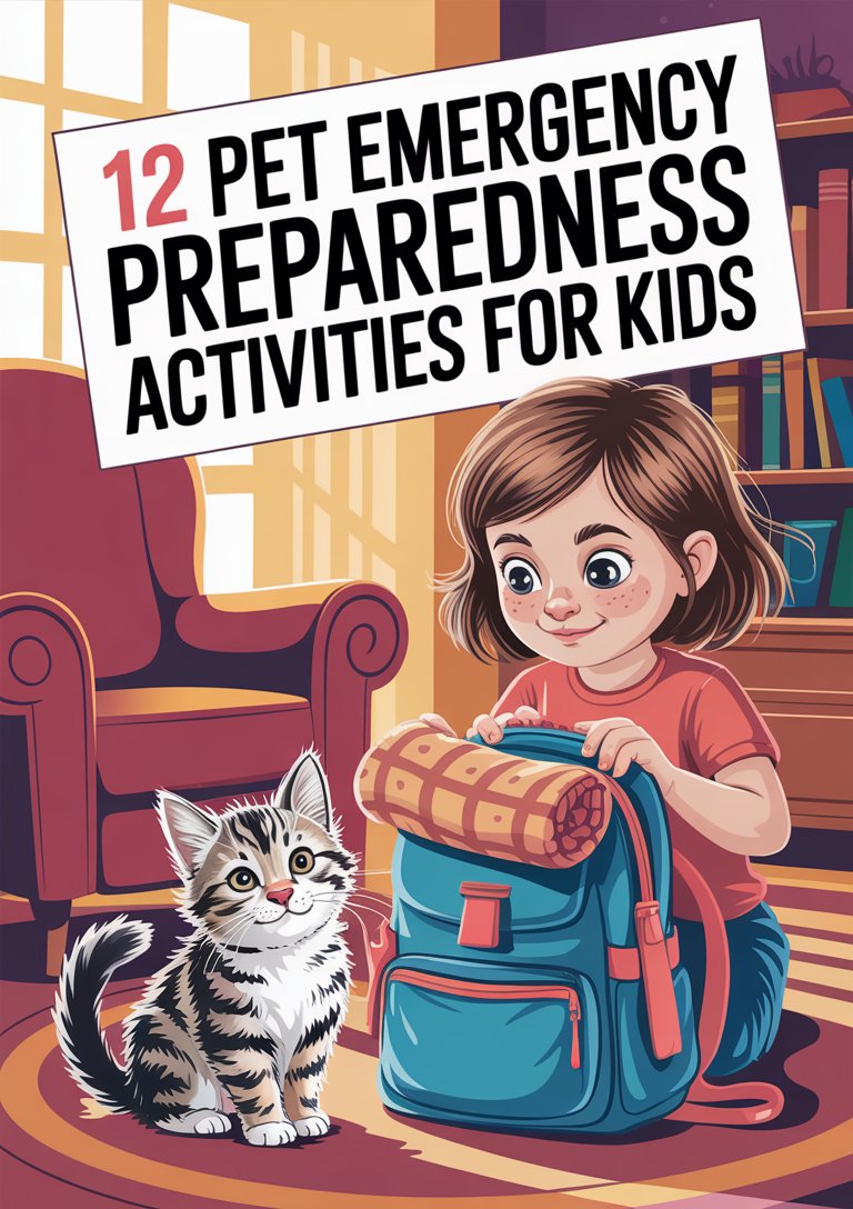 kids pet emergency preparedness