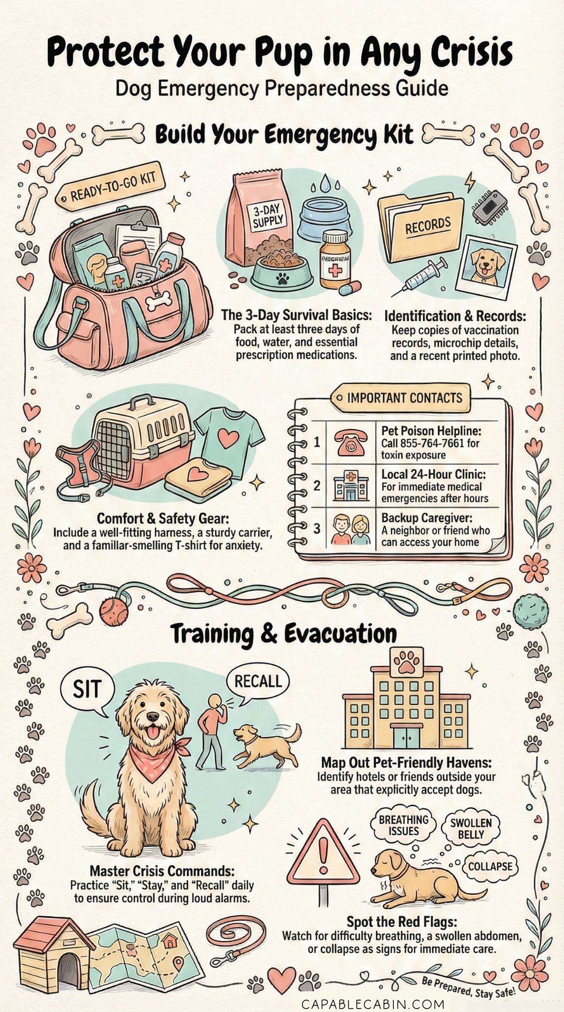 Protect Your Pup in Any Crisis: Dog Emergency Preparedness Guide