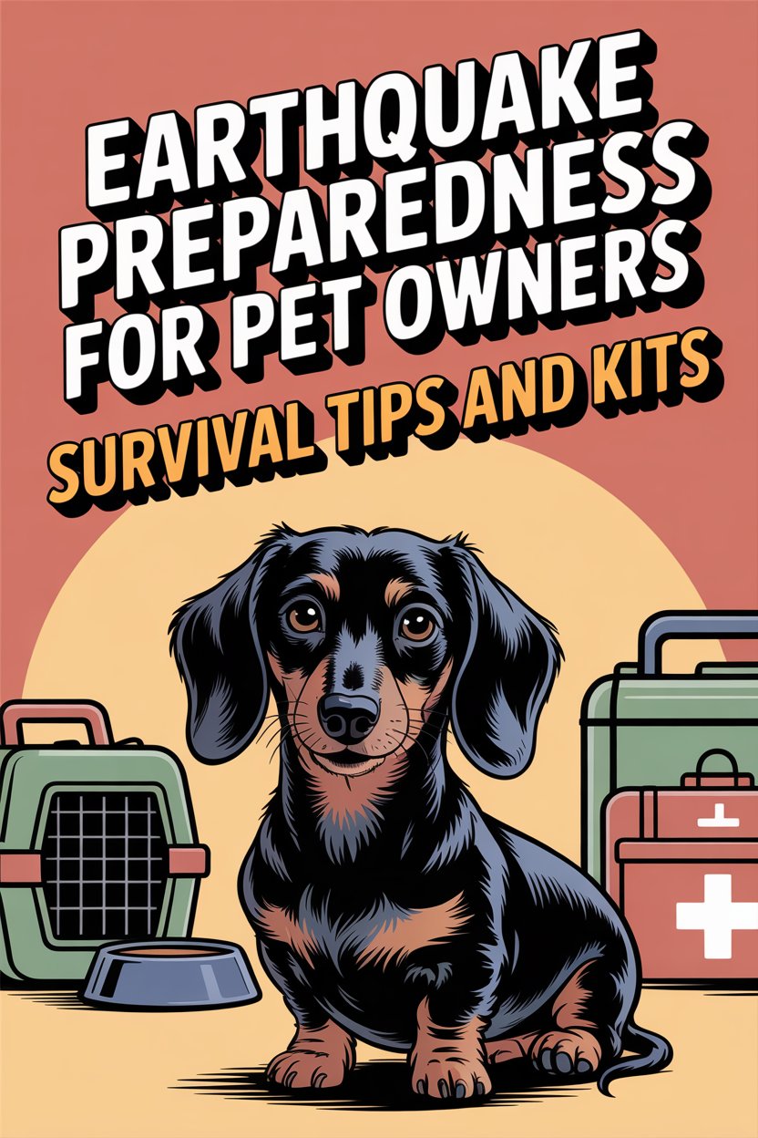 Earthquake Preparedness for Pet Owners Survival Tips and Kits