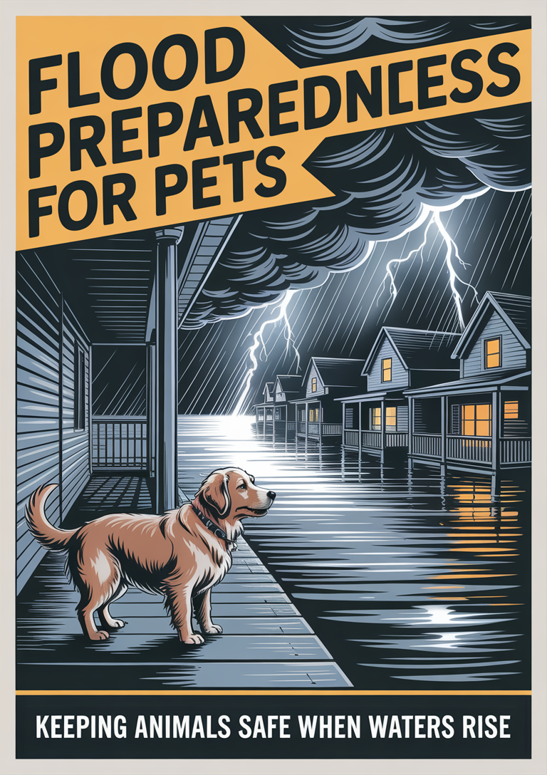 flood preparedness pets