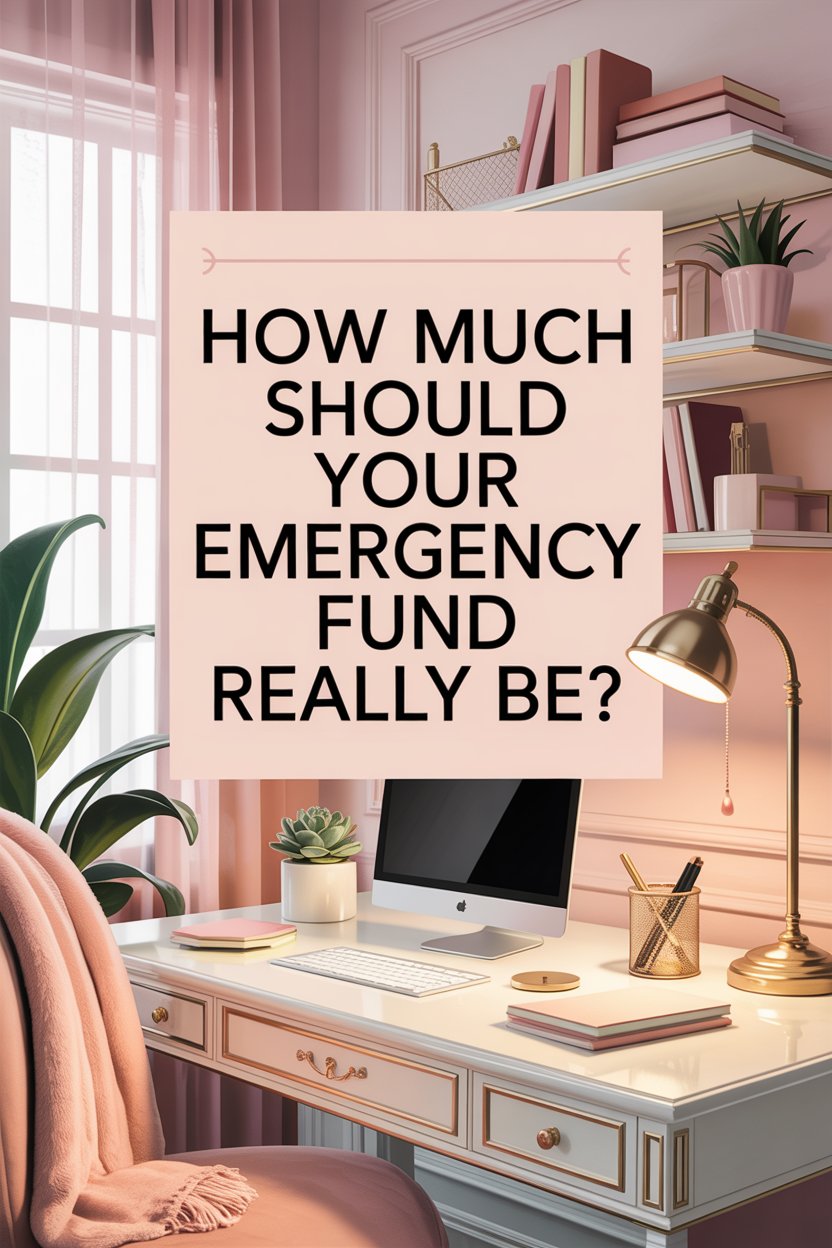 HOW MUCH SHOULD YOUR EMERGENCY FUND REALLY BE