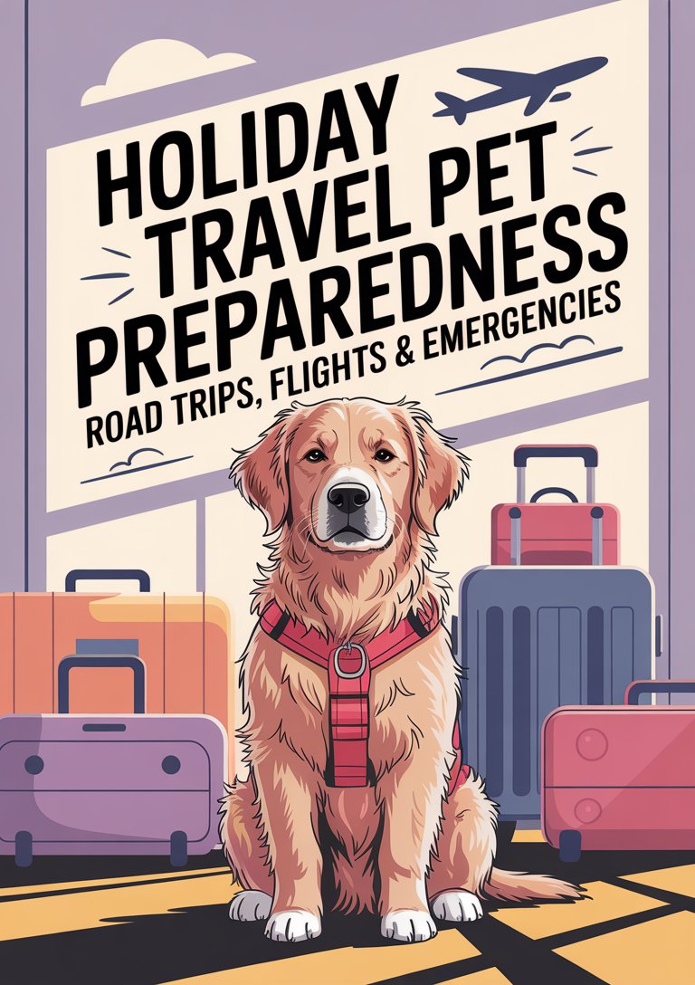 travel emergency preparedness pets