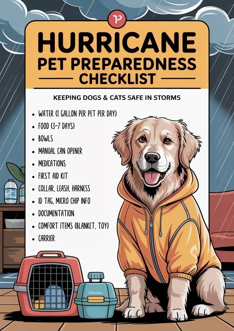 hurricane pet preparedness