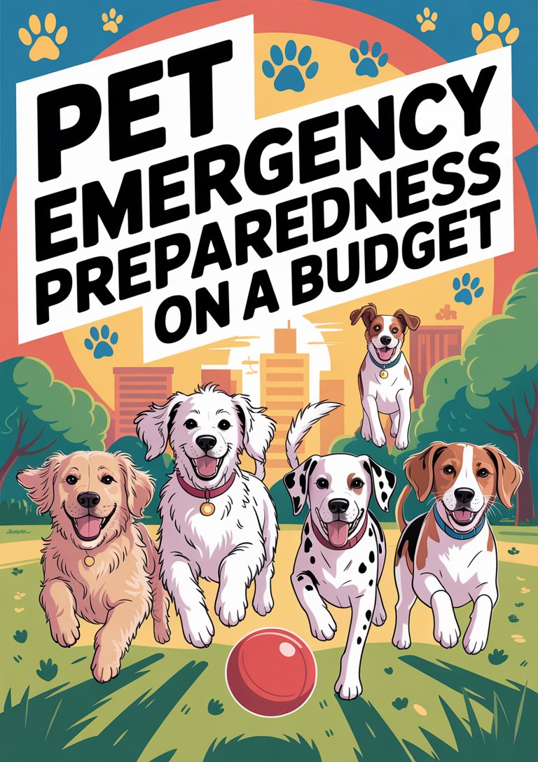 Pet Emergency Preparedness on a Budget