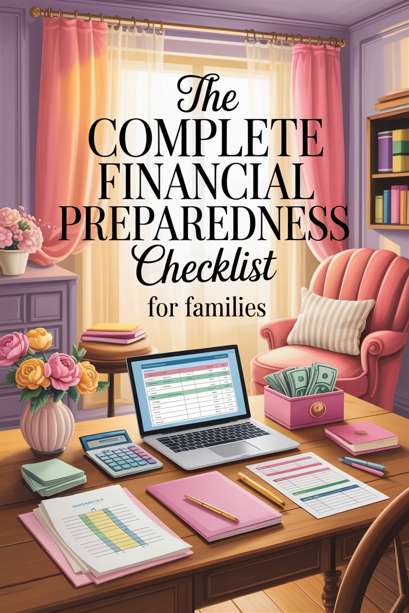 COMPLETE FINANICIAL CHECKLIST FOR FAMILIES