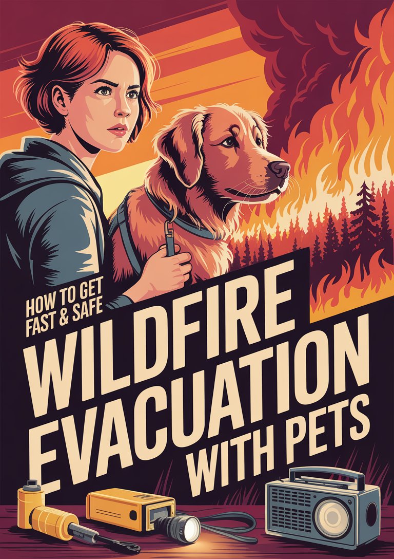 Wildfire Evacuation with Pets