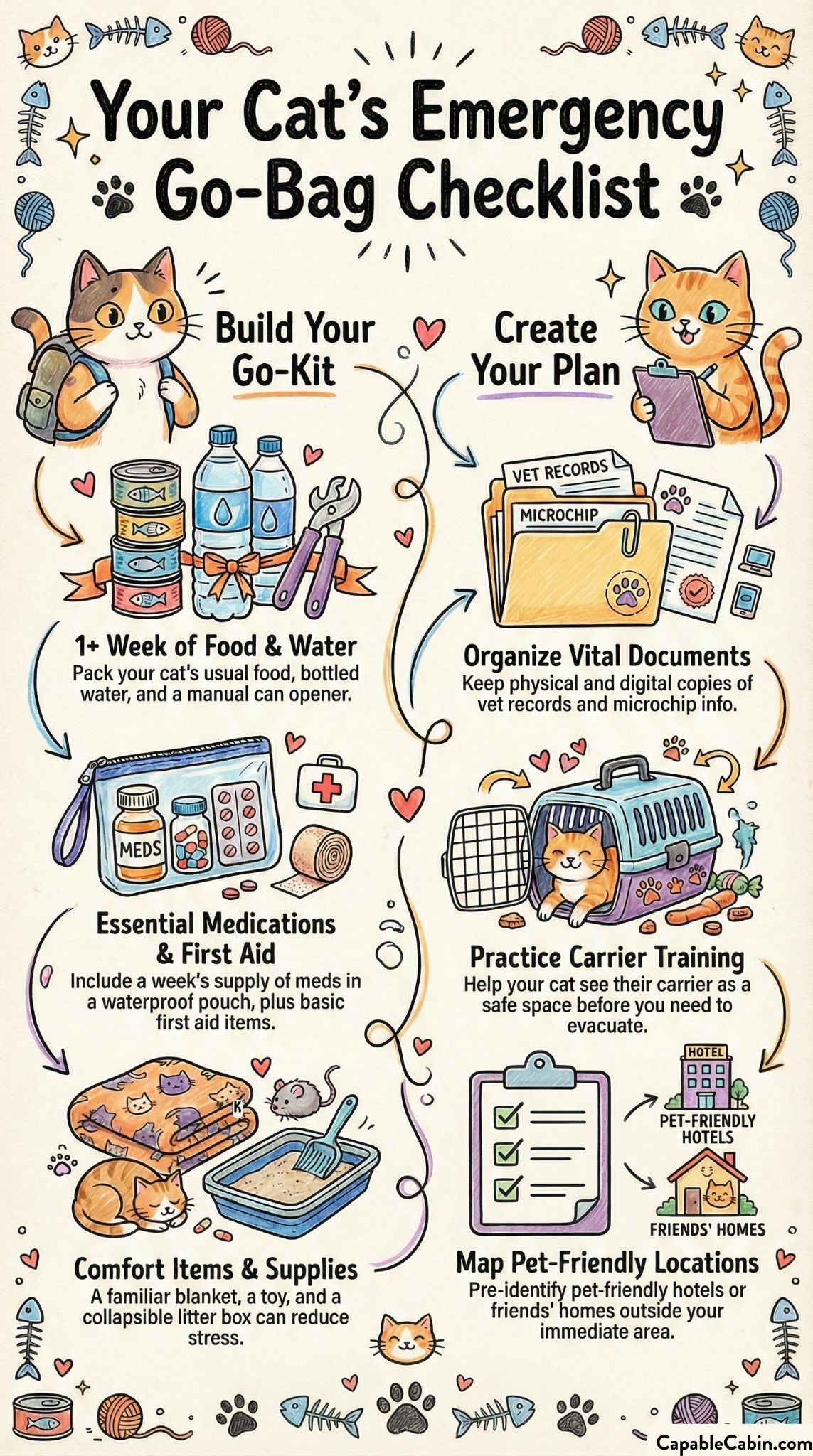 Cat Emergency Preparedness Made Simple (No Guesswork)