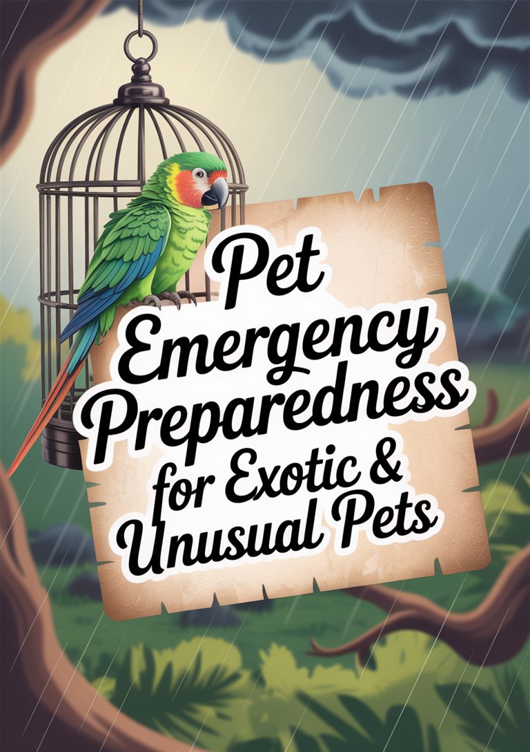 exotic pet emergency preparedness