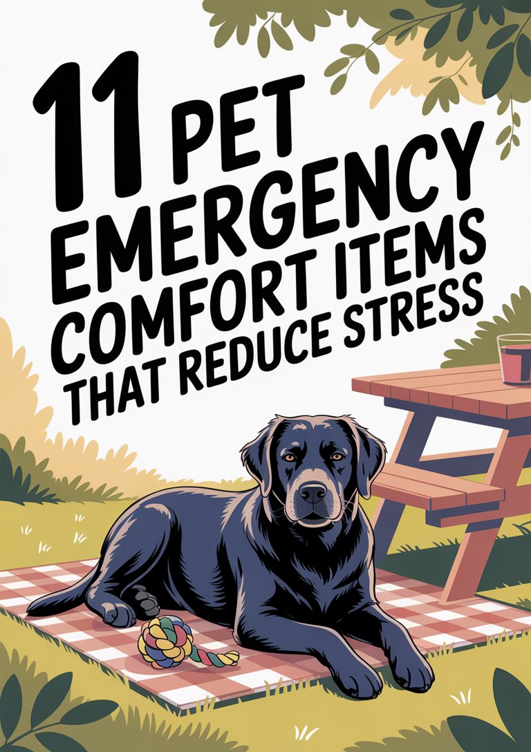 pet emergency comfort items