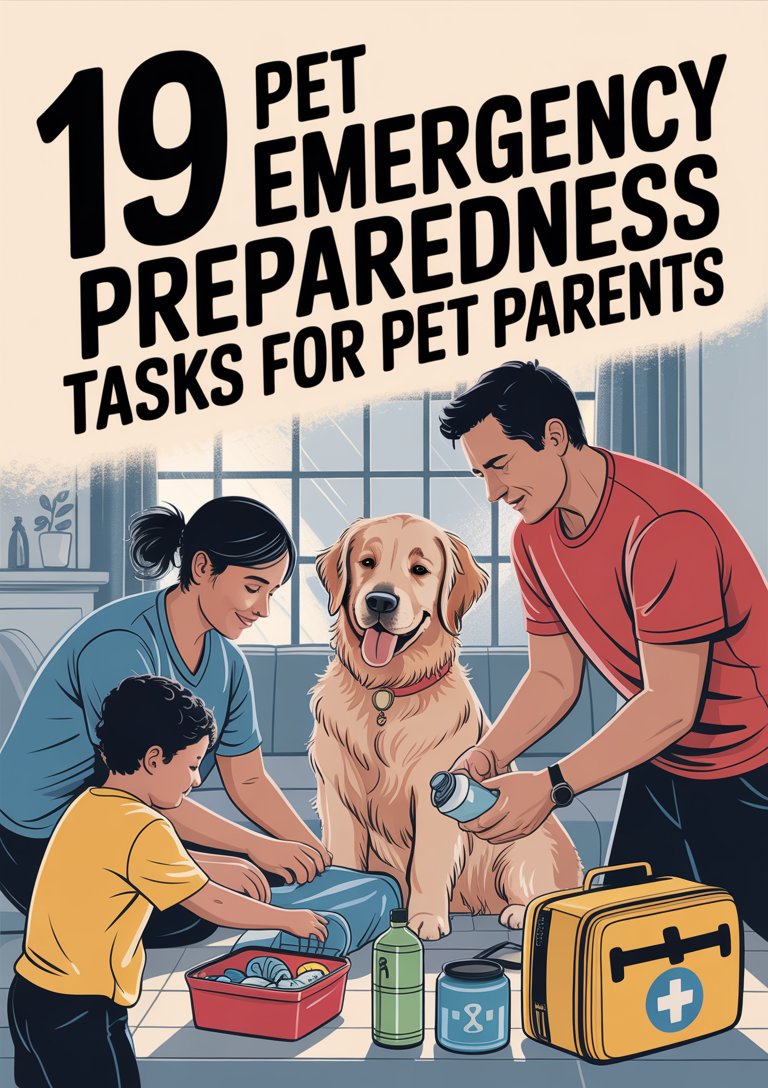 pet emergency prep tasks