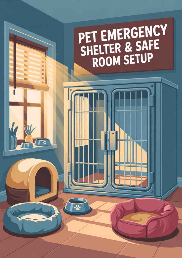 pet emergency shelter setup