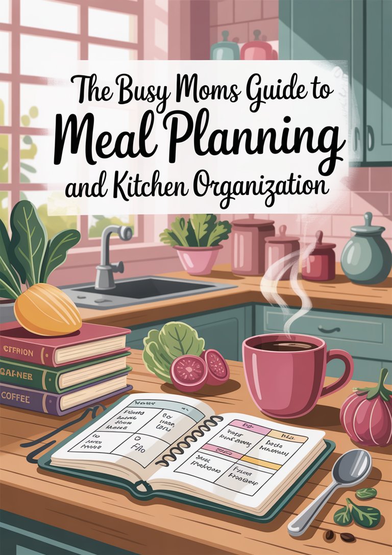 The Busy Moms Guide to Meal Planning and Kitchen Organization