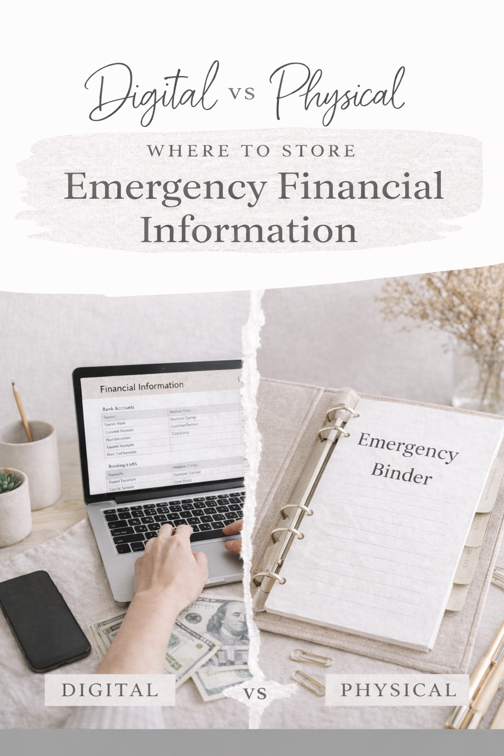 Where to Keep Emergency Financial Information Storage: A Practical Guide
