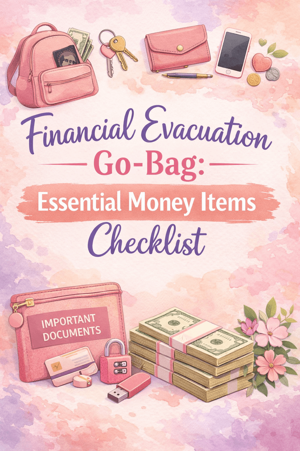Financial Evacuation Go-Bag: Essential Money Items Checklist