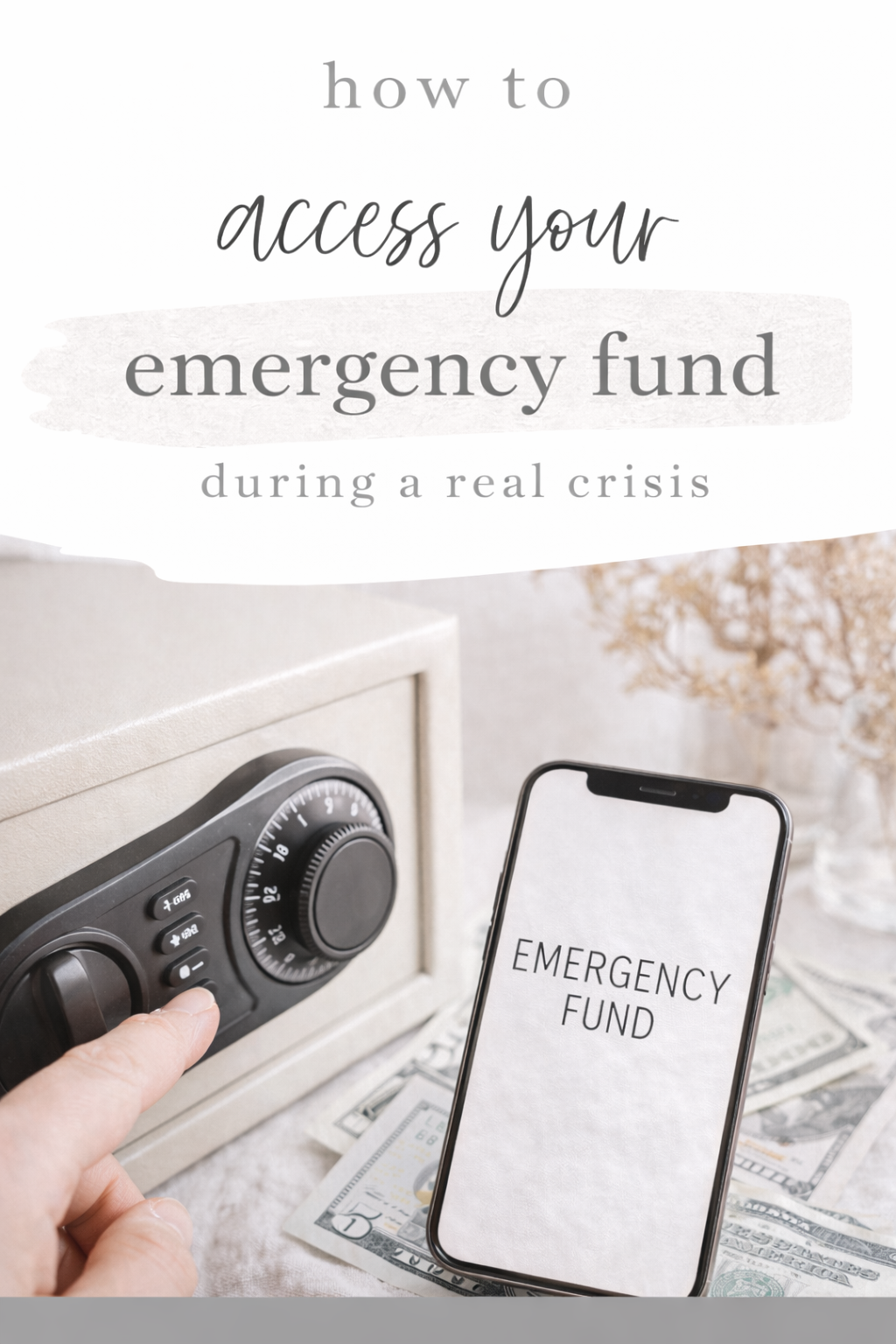 How to Access Your Emergency Fund During a Real Crisis