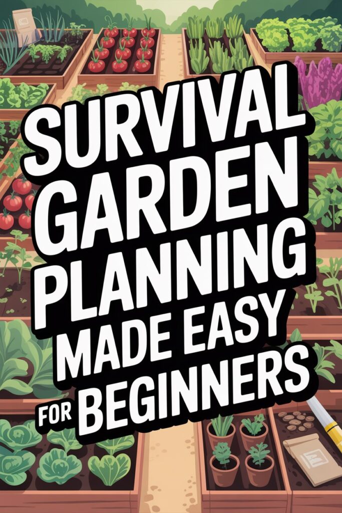 Survival Garden Planning Made Easy for Beginners