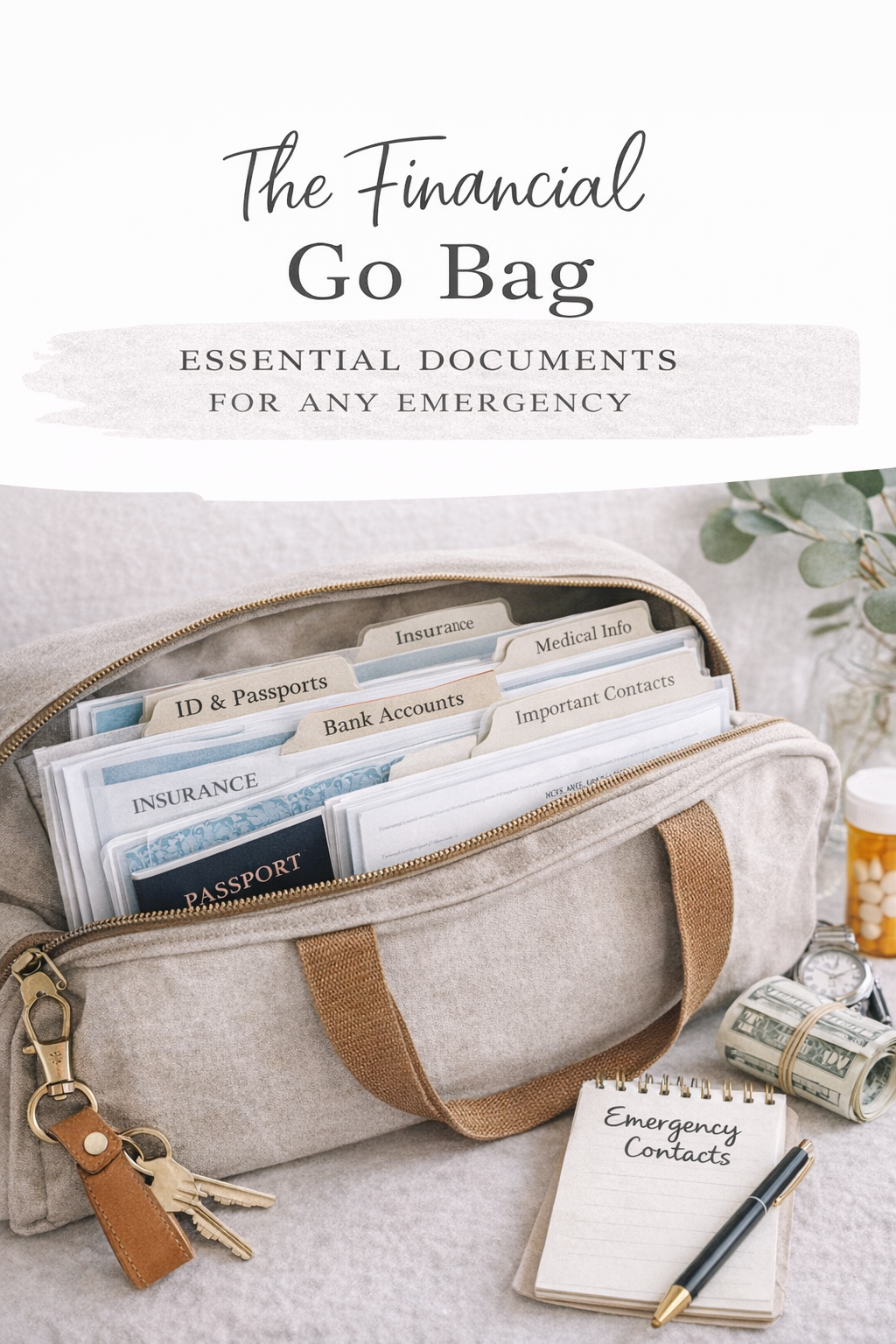 Financial Preparedness 101: Documents to Grab in a Crisis