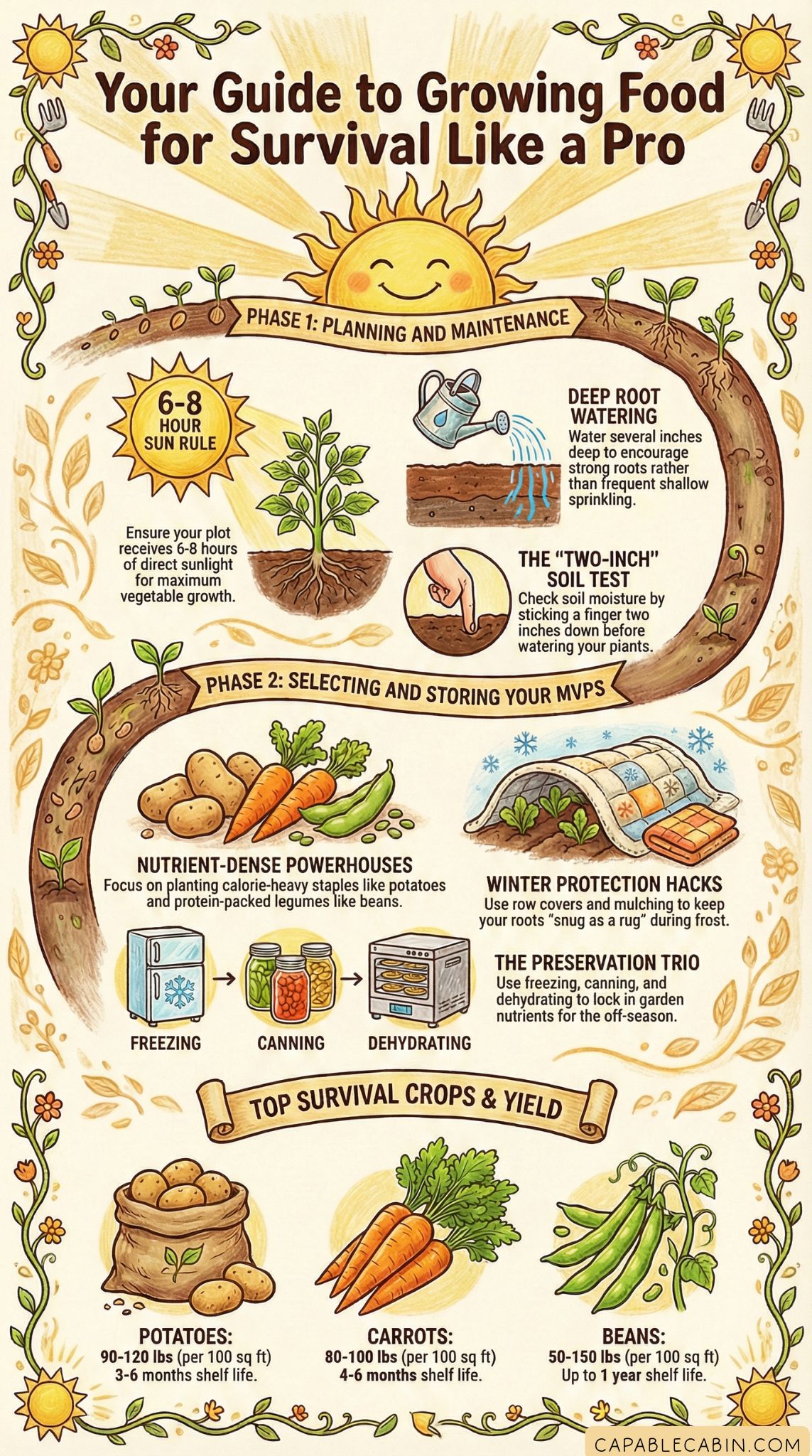 Your Guide to Growing Food for Survival Like a Pro